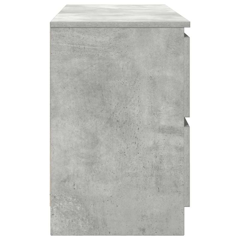 Casa si Gradina - Mobilier - Comode si corpuri - Comode - Comoda TV, gri beton, 100x35x54 cm, lemn prelucrat, lăţime 100 cm - Infinity.ro
