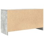 Casa si Gradina - Mobilier - Comode si corpuri - Comode - Comoda TV, gri beton, 100x35x54 cm, lemn prelucrat, lăţime 100 cm - Infinity.ro