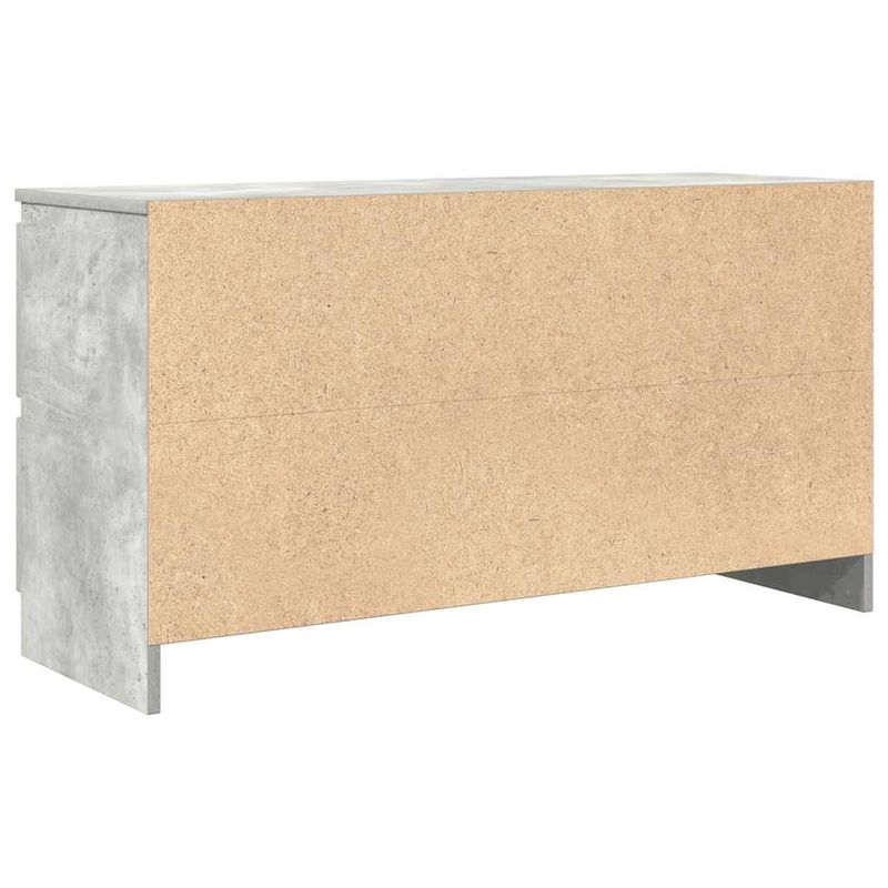 Casa si Gradina - Mobilier - Comode si corpuri - Comode - Comoda TV, gri beton, 100x35x54 cm, lemn prelucrat, lăţime 100 cm - Infinity.ro