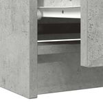 Casa si Gradina - Mobilier - Comode si corpuri - Comode - Comoda TV, gri beton, 100x35x54 cm, lemn prelucrat, lăţime 100 cm - Infinity.ro