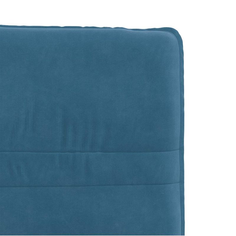 Casa si Gradina - Mobilier - Scaune si fotolii - Scaune - Scaune de bucatarie, 4 buc., albastru, catifea - Infinity.ro