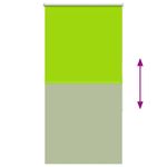 Casa si Gradina - Textile si covoare - Rulouri si jaluzele - Jaluza cu role opace 80x130 cm latime material 75,7 cm, frunze verzi - Infinity.ro