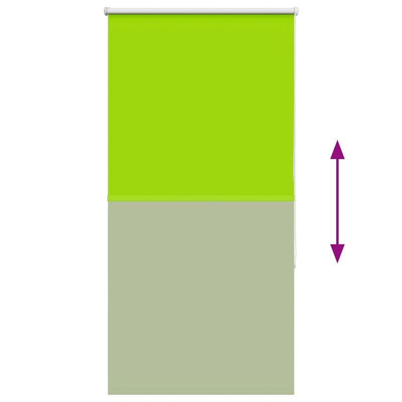 Casa si Gradina - Textile si covoare - Rulouri si jaluzele - Jaluza cu role opace 80x150 cm latime material 75,7 cm, frunze verzi - Infinity.ro