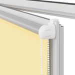 Casa si Gradina - Textile si covoare - Rulouri si jaluzele - Jaluza cu role opace galben 50x150 cm latime material 45,7 cm - Infinity.ro