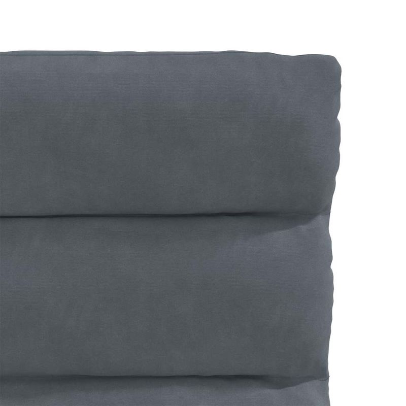 Casa si Gradina - Mobilier - Scaune si fotolii - Scaune - Scaune de bucatarie, 6 buc., gri inchis, catifea - Infinity.ro