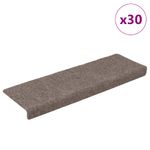 Casa si Gradina - Textile si covoare - Covoare - Covoare casa - Covorase scara autoadezive 30 buc crem 65x21x4 cm - Infinity.ro