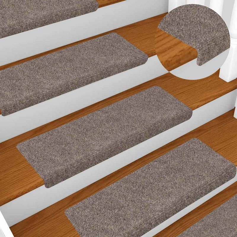 Casa si Gradina - Textile si covoare - Covoare - Covoare casa - Covorase scara autoadezive 30 buc crem 65x21x4 cm - Infinity.ro