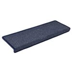 Casa si Gradina - Textile si covoare - Covoare - Covoare casa - Covorase scara 30 buc 65x21x4 cm gri si albastru - Infinity.ro