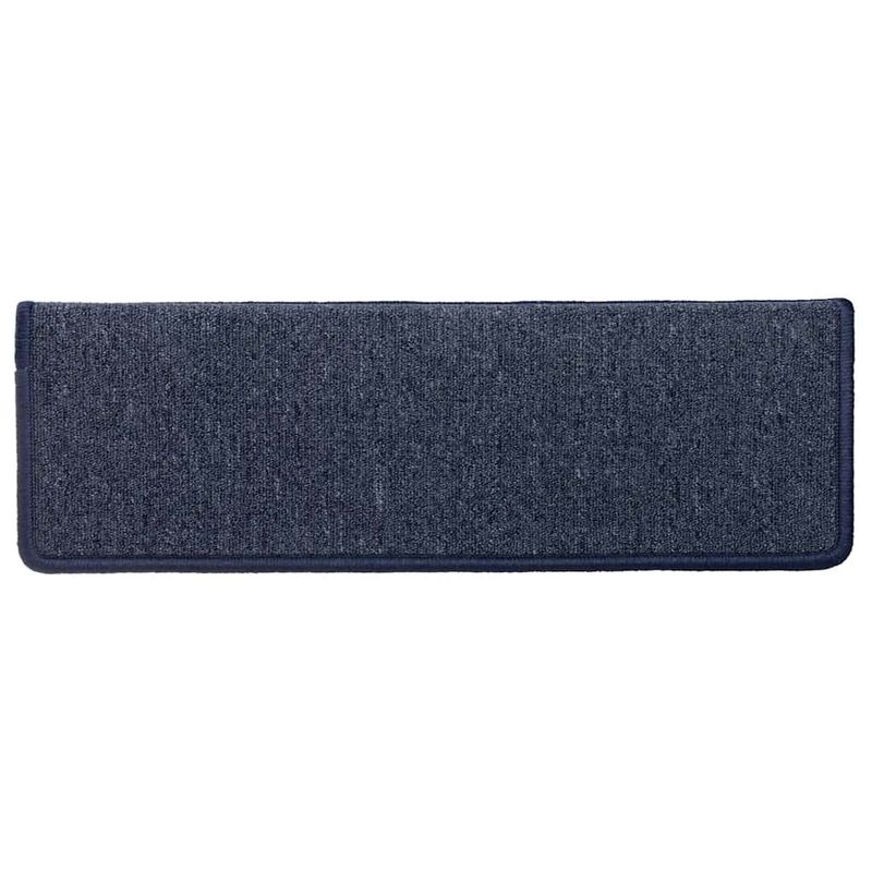 Casa si Gradina - Textile si covoare - Covoare - Covoare casa - Covorase scara 30 buc 65x21x4 cm gri si albastru - Infinity.ro