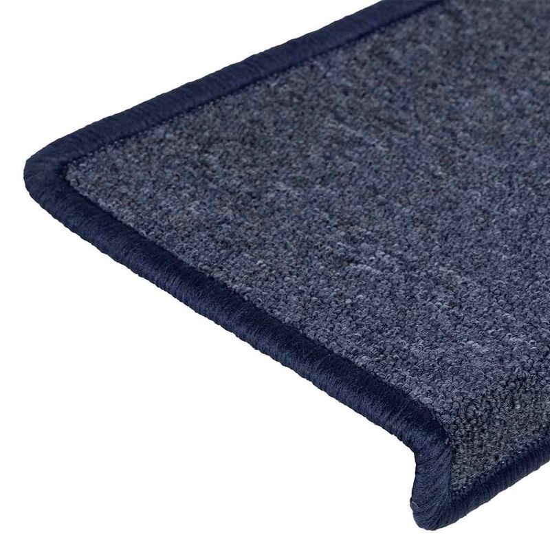 Casa si Gradina - Textile si covoare - Covoare - Covoare casa - Covorase scara 30 buc 65x21x4 cm gri si albastru - Infinity.ro