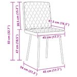 Casa si Gradina - Mobilier - Scaune si fotolii - Scaune - Scaune de sufragerie, 6 buc., gri deschis, catifea - Infinity.ro