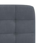 Casa si Gradina - Mobilier - Scaune si fotolii - Scaune - Scaune de bucatarie, 4 buc., gri inchis, catifea - Infinity.ro