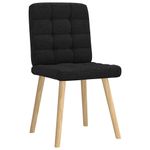 Casa si Gradina - Mobilier - Scaune si fotolii - Scaune - Scaune de bucatarie, 2 buc. negru, textil - Infinity.ro