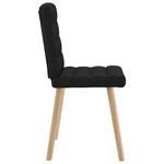 Casa si Gradina - Mobilier - Scaune si fotolii - Scaune - Scaune de bucatarie, 2 buc. negru, textil - Infinity.ro