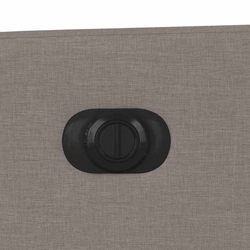 Ingrijire personala si Cosmetice - Sanatate si wellness - Articole wellness - Fotolii de masaj - Fotoliu electric masaj rabatabil cu ridicare, gri taupe, textil - Infinity.ro