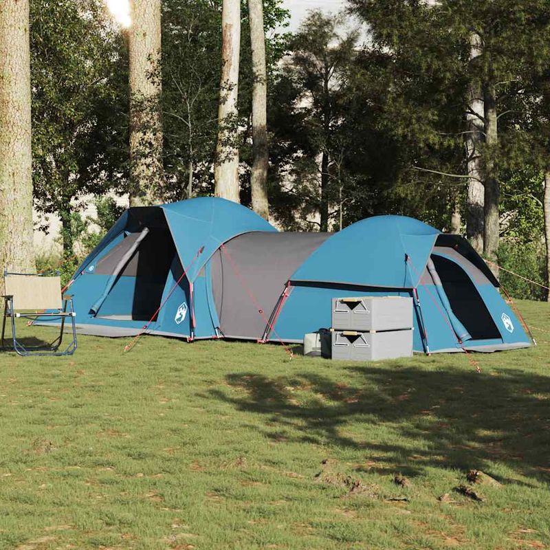 Sport si Outdoor - Camping - Corturi camping - Cort camping pentru 5 persoane, albastru, impermeabil - Infinity.ro