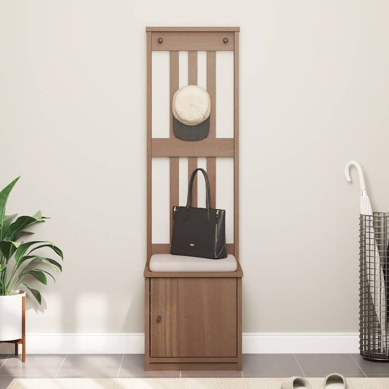 Casa si Gradina - Mobilier - Organizare si depozitare - Bancute - Arborele „SANDENS” 45x40x159,5 cm din lemn masiv de pin - Infinity.ro