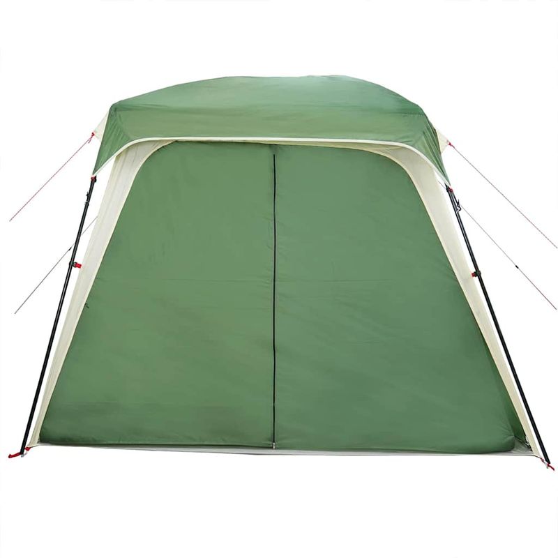 Sport si Outdoor - Camping - Corturi camping - Cort de camping cu dom veranda pentru 5 persoane, impermeabil, verde - Infinity.ro