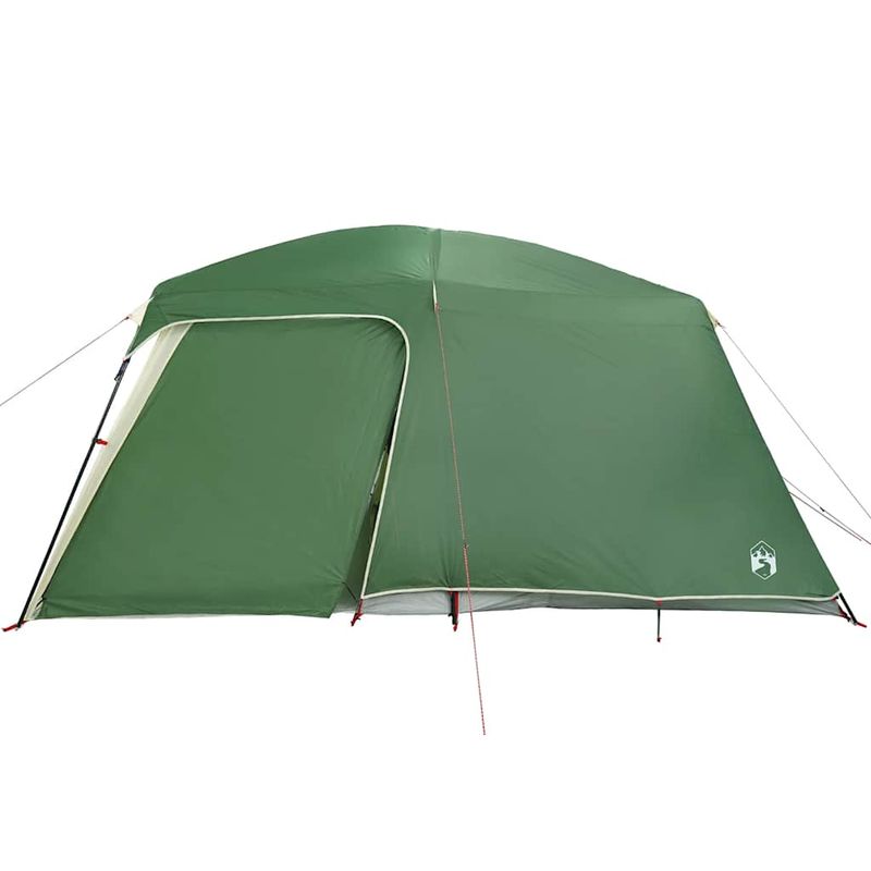 Sport si Outdoor - Camping - Corturi camping - Cort de camping cu dom veranda pentru 5 persoane, impermeabil, verde - Infinity.ro