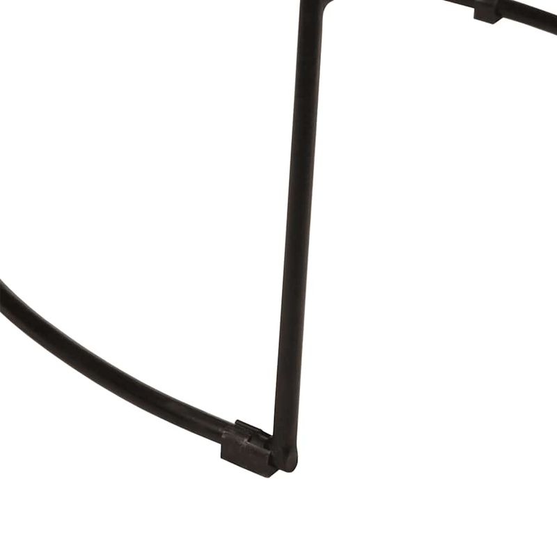 Casa si Gradina - Mobilier - Scaune si fotolii - Scaune - Scaune de bar 2 buc 49x43x88 cm lemn masiv de mango, maro și negru - Infinity.ro