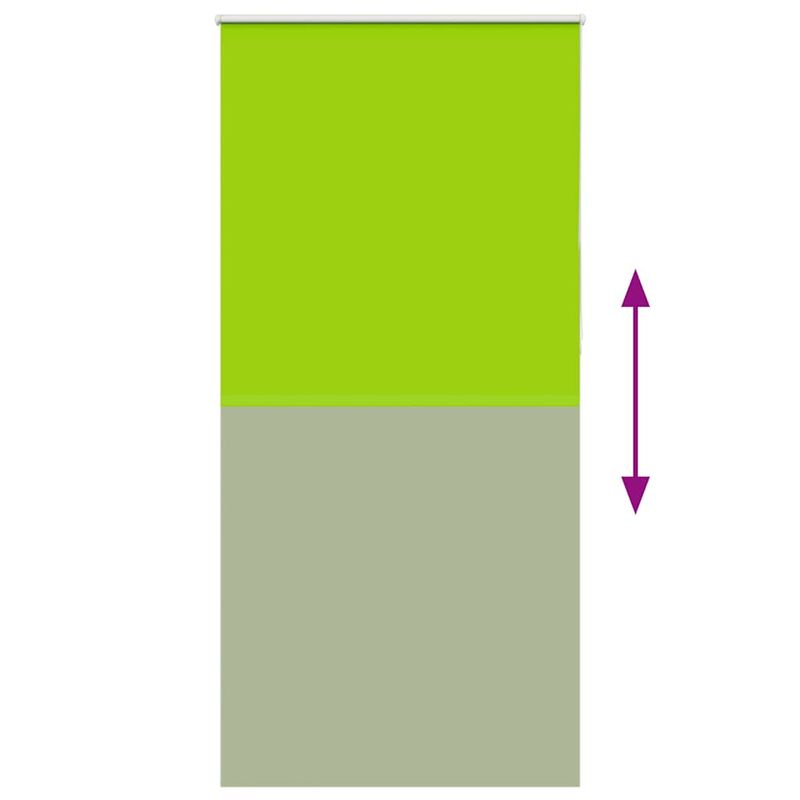 Casa si Gradina - Textile si covoare - Rulouri si jaluzele - Jaluza cu role opace 105x210 cm latime material 100,7 cm, frunze verzi - Infinity.ro