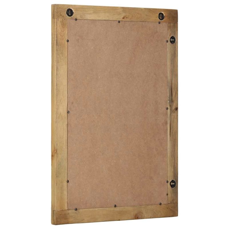 Casa si Gradina - Mobilier - Mobilier baie - Oglinzi baie - Oglinda de baie maro 50x70x3 cm lemn masiv de mango - Infinity.ro