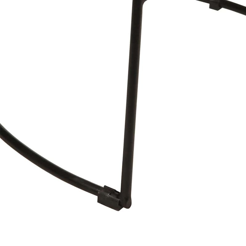 Casa si Gradina - Mobilier - Scaune si fotolii - Scaune - Scaune de bar 2 buc Negru 49x43x103 cm Lemn masiv Mango - Infinity.ro