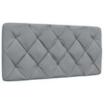 Casa si Gradina - Mobilier - Paturi si accesorii - Paturi - Cadru de pat fara saltea, gri deschis, 100x200 cm, textil - Infinity.ro