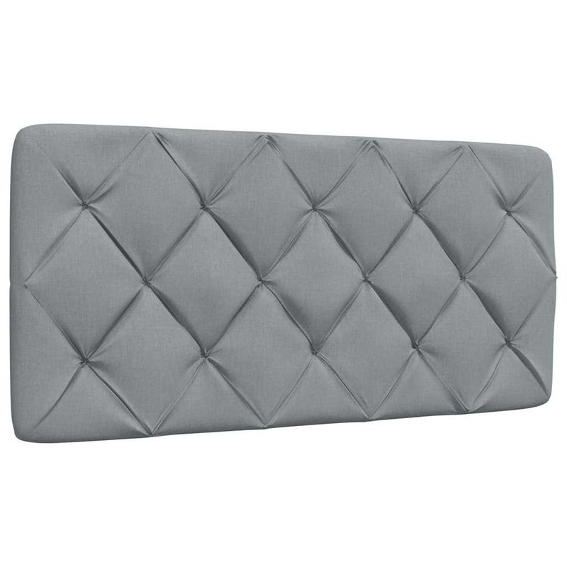 Casa si Gradina - Mobilier - Paturi si accesorii - Paturi - Cadru de pat fara saltea, gri deschis, 100x200 cm, textil - Infinity.ro