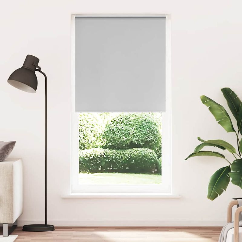 Casa si Gradina - Textile si covoare - Rulouri si jaluzele - Jaluza cu role opace 115x210 cm Latime material 110,7 cm, gri deschis - Infinity.ro