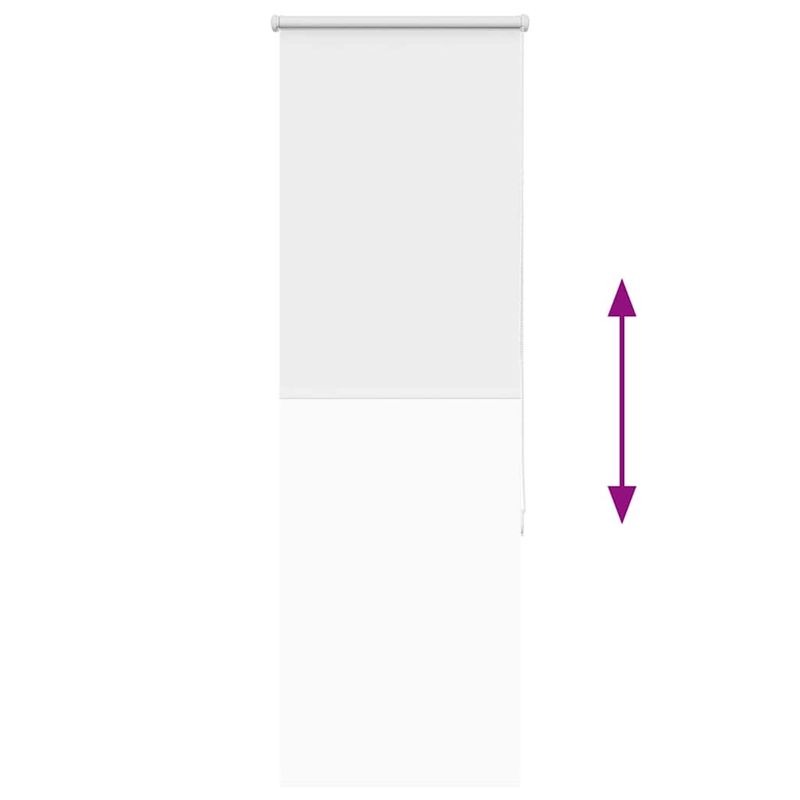 Casa si Gradina - Textile si covoare - Rulouri si jaluzele - Jaluza cu role opace alb 60x130 cm latime material 55,7 cm - Infinity.ro