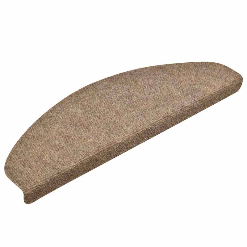 Casa si Gradina - Textile si covoare - Covoare - Covoare casa - Covorase scara autoadezive 30 buc crem 65x21x4 cm - Infinity.ro