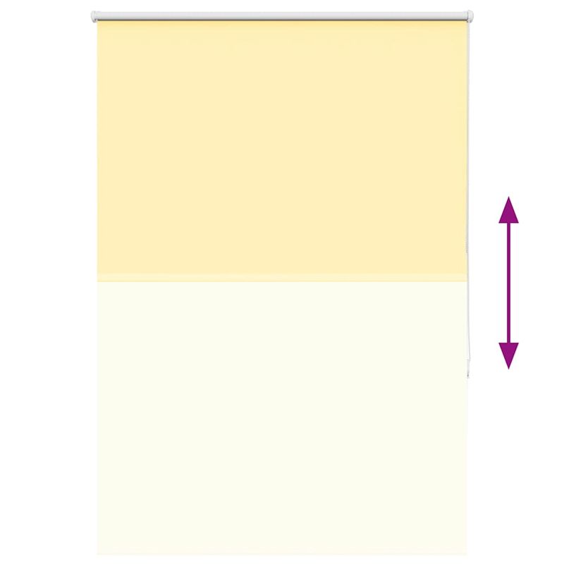 Casa si Gradina - Textile si covoare - Rulouri si jaluzele - Jaluza cu role opace galben 95x150 cm Latime material 90,7 cm - Infinity.ro