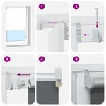 Casa si Gradina - Textile si covoare - Rulouri si jaluzele - Jaluza cu role opace Rosu 120x175 cm Latime material 116,6 cm - Infinity.ro