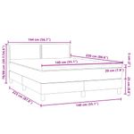 Casa si Gradina - Mobilier - Paturi si accesorii - Paturi - Pat box spring cu saltea, negru, 160x210 cm, catifea - Infinity.ro