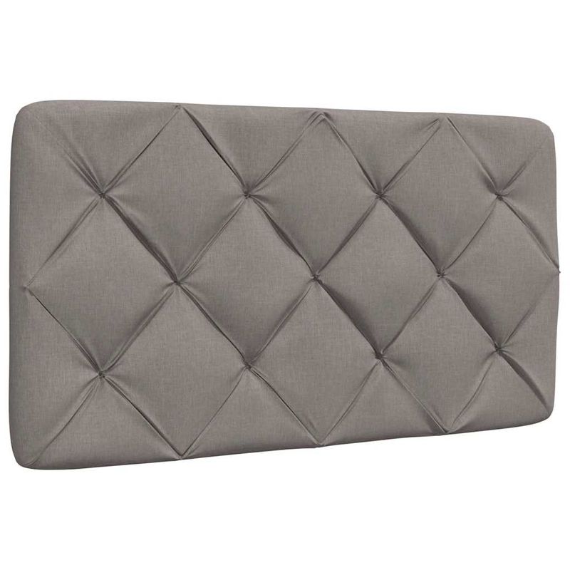 Casa si Gradina - Mobilier - Paturi si accesorii - Paturi - Pat cu saltea, gri taupe, 80x200 cm, textil - Infinity.ro