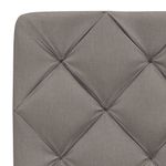 Casa si Gradina - Mobilier - Paturi si accesorii - Paturi - Cadru de pat fara saltea, gri taupe, 160x200 cm, textil - Infinity.ro