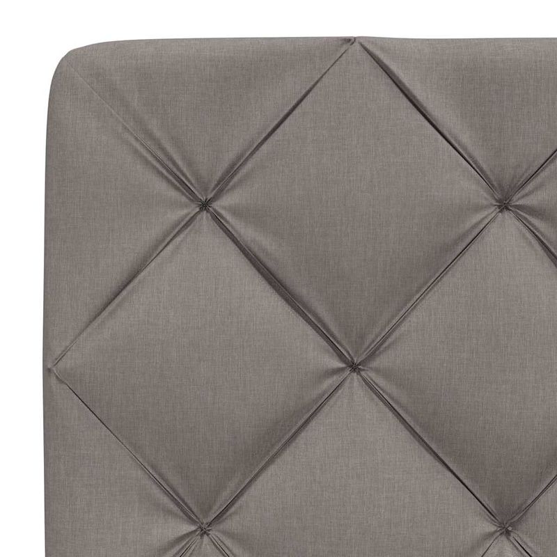Casa si Gradina - Mobilier - Paturi si accesorii - Paturi - Cadru de pat fara saltea, gri taupe, 160x200 cm, textil - Infinity.ro