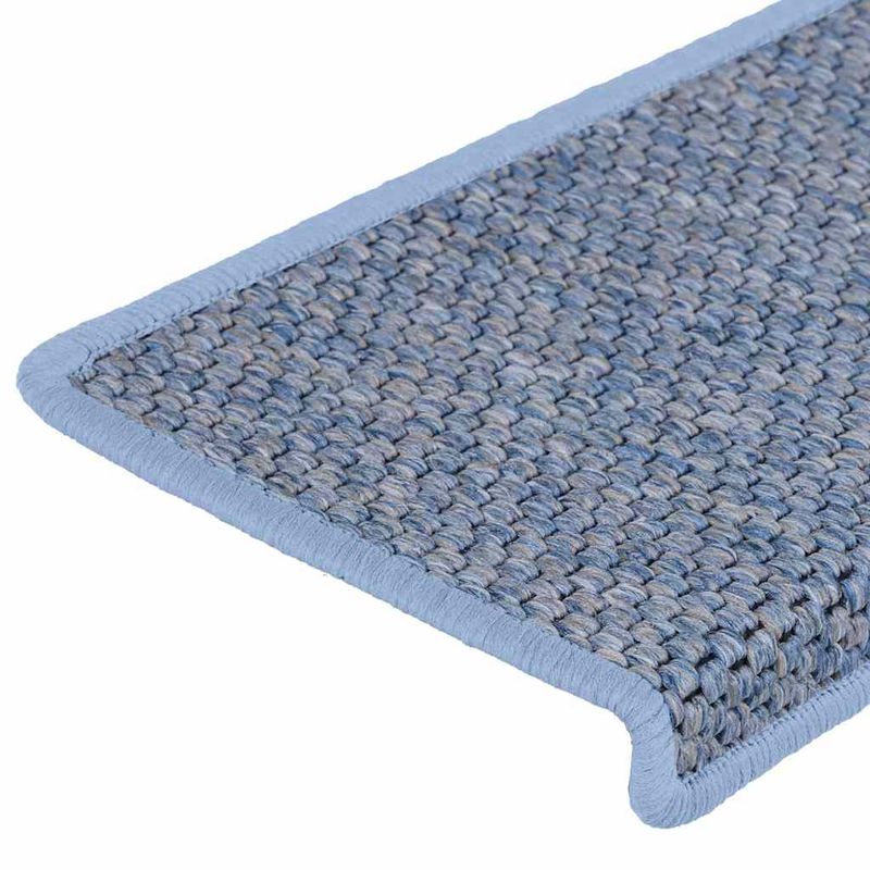Casa si Gradina - Textile si covoare - Covoare - Covoare casa - Covorase scari autoadezive, 30 buc. albastru 65x21x4 cm, sisal - Infinity.ro