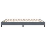 Casa si Gradina - Mobilier - Paturi si accesorii - Paturi - Pat cu arcuri fara saltea Gri inchis 180x220 cm catifea - Infinity.ro