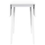 Casa si Gradina - Mobilier - Mese si birouri - Mese bucatarie si dining - Masa de sufragerie alb din lemn masiv cauciuc - Infinity.ro