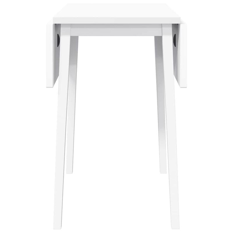 Casa si Gradina - Mobilier - Mese si birouri - Mese bucatarie si dining - Masa de sufragerie alb din lemn masiv cauciuc - Infinity.ro