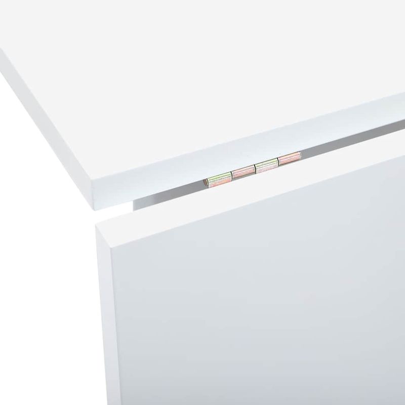 Casa si Gradina - Mobilier - Mese si birouri - Mese bucatarie si dining - Masa de sufragerie alb din lemn masiv cauciuc - Infinity.ro