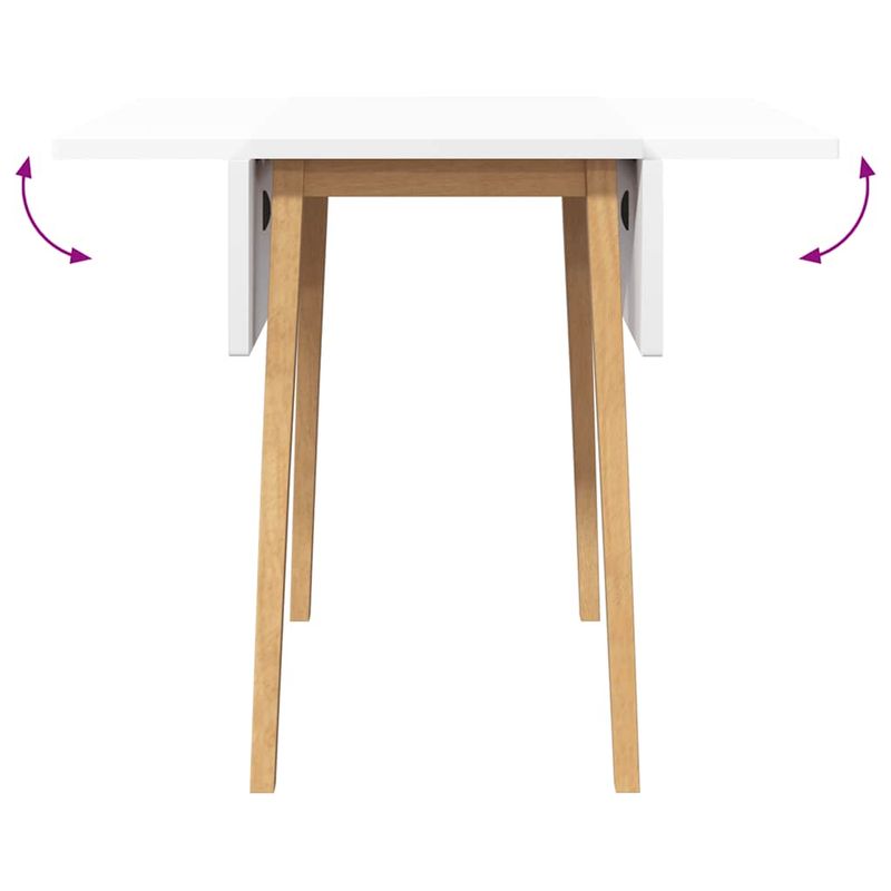 Casa si Gradina - Mobilier - Mese si birouri - Mese bucatarie si dining - Masa de sufragerie din lemn masiv din cauciuc natural - Infinity.ro