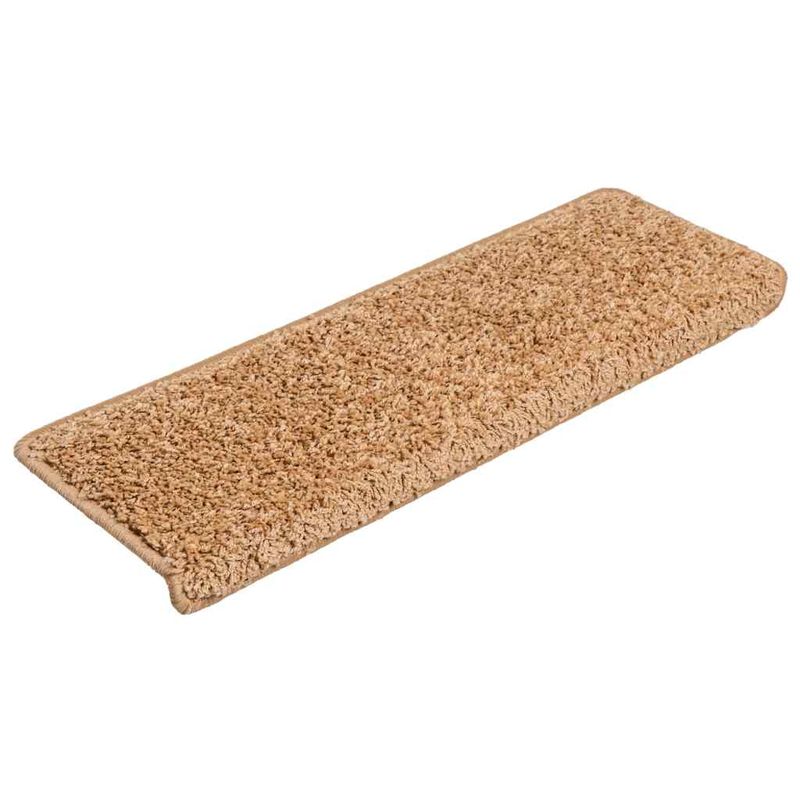 Casa si Gradina - Textile si covoare - Covoare - Covoare casa - Covorase scara 30 buc 65x21x4 cm Bej - Infinity.ro