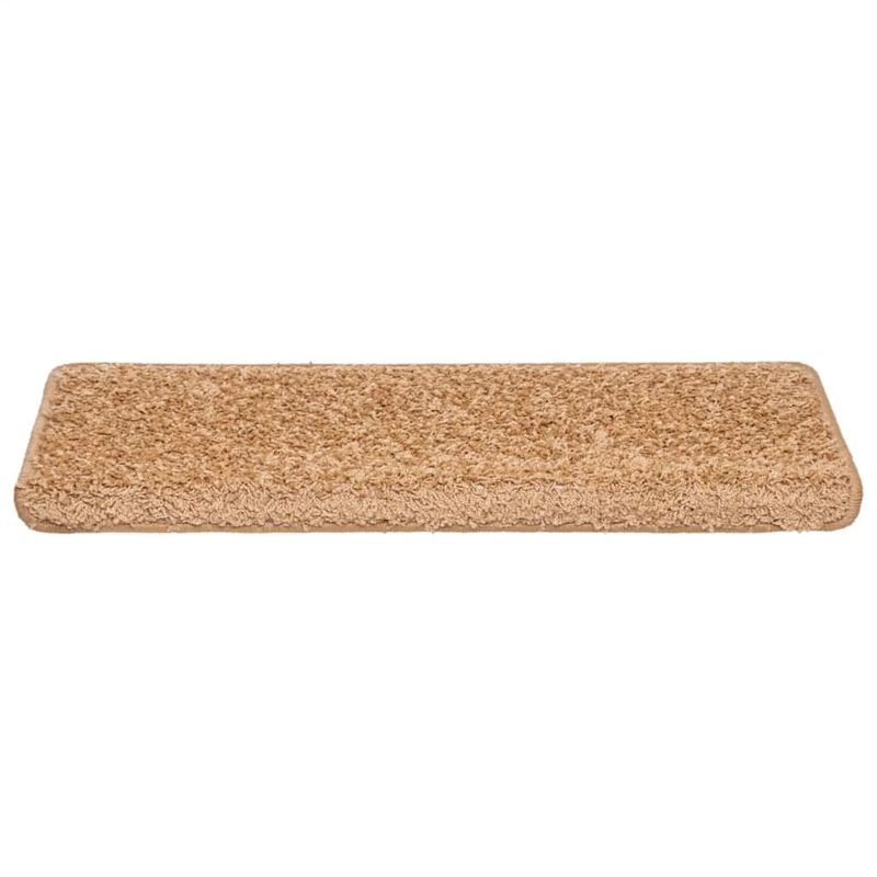 Casa si Gradina - Textile si covoare - Covoare - Covoare casa - Covorase scara 30 buc 65x21x4 cm Bej - Infinity.ro