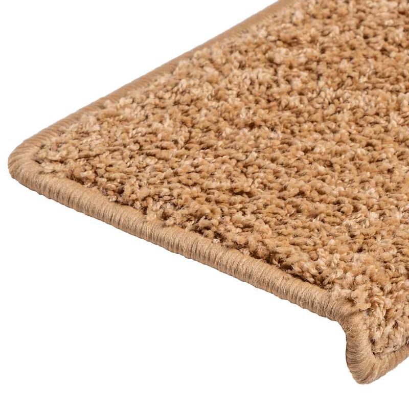 Casa si Gradina - Textile si covoare - Covoare - Covoare casa - Covorase scara 30 buc 65x21x4 cm Bej - Infinity.ro