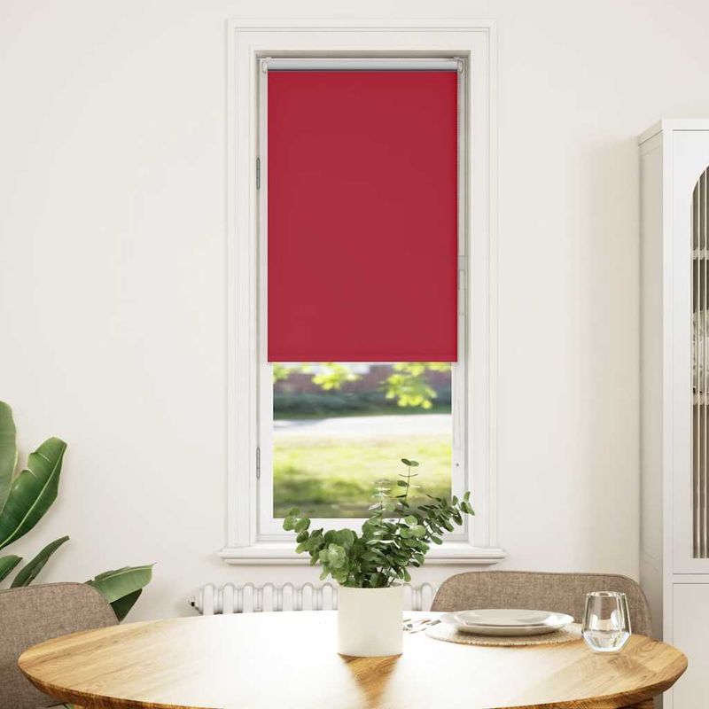 Casa si Gradina - Textile si covoare - Rulouri si jaluzele - Jaluza cu role opace Rosu 60x150 cm latime material 55,7 cm - Infinity.ro