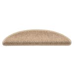 Casa si Gradina - Textile si covoare - Covoare - Covoare casa - Covorase de scara autoadezive aspect sisal 30 buc. nisip - Infinity.ro