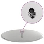 Casa si Gradina - Sanitare - Cazi si cabine de dus - Coloane si seturi de dus - Cap de dus cu efect de ploaie rotund din otel inoxidabil 304, mărime diametru 50 cm - Infinity.ro